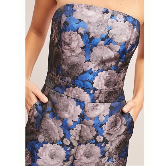 Anthropologie Jacquard Jumpsuit - Picture 5 of 8